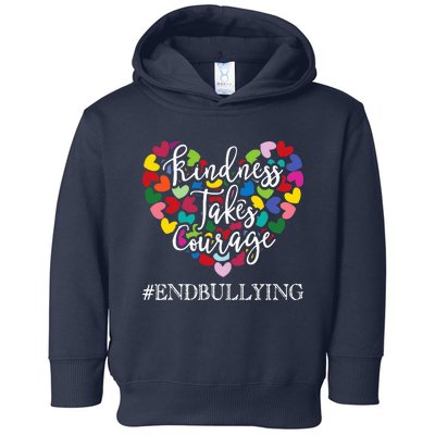 Orange Unity Day Antibullying Spreed Kindness Toddler Hoodie