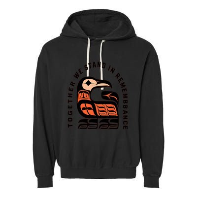 Orange Unity Day Native American Every Child Garment-Dyed Fleece Hoodie