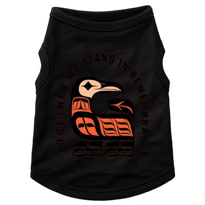 Orange Unity Day Native American Every Child Doggie Tank