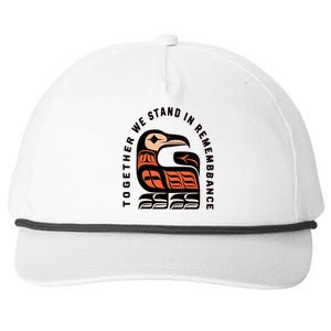 Orange Unity Day Native American Every Child Snapback Five-Panel Rope Hat