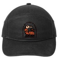 Orange Unity Day Native American Every Child 7-Panel Snapback Hat
