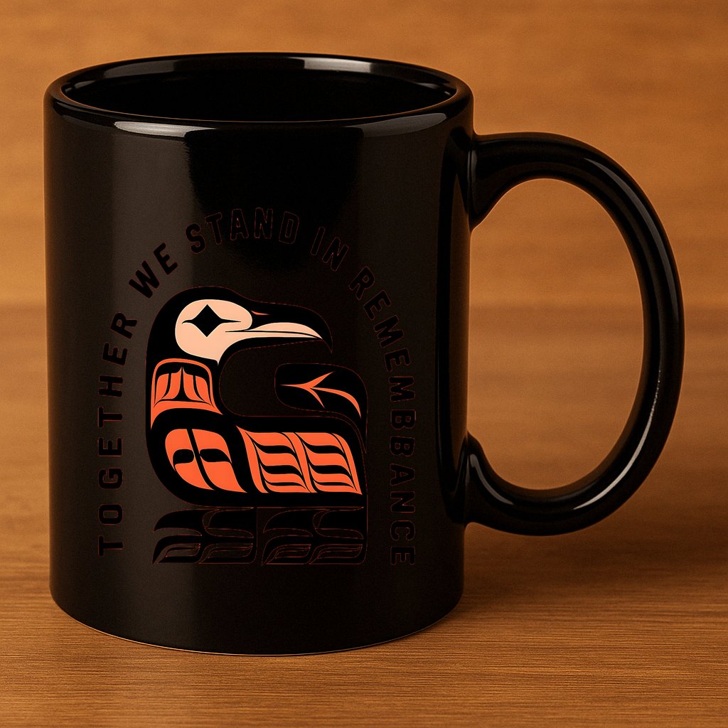 Orange Unity Day Native American Every Child 11oz C Handle Ceramic Mug