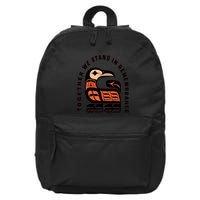 Orange Unity Day Native American Every Child 16 in Basic Backpack