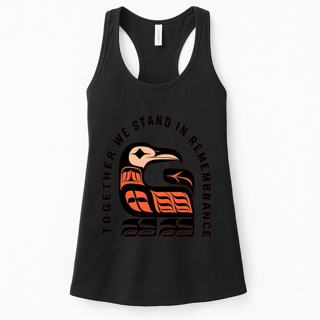 Orange Unity Day Native American Every Child Womens Tank Top