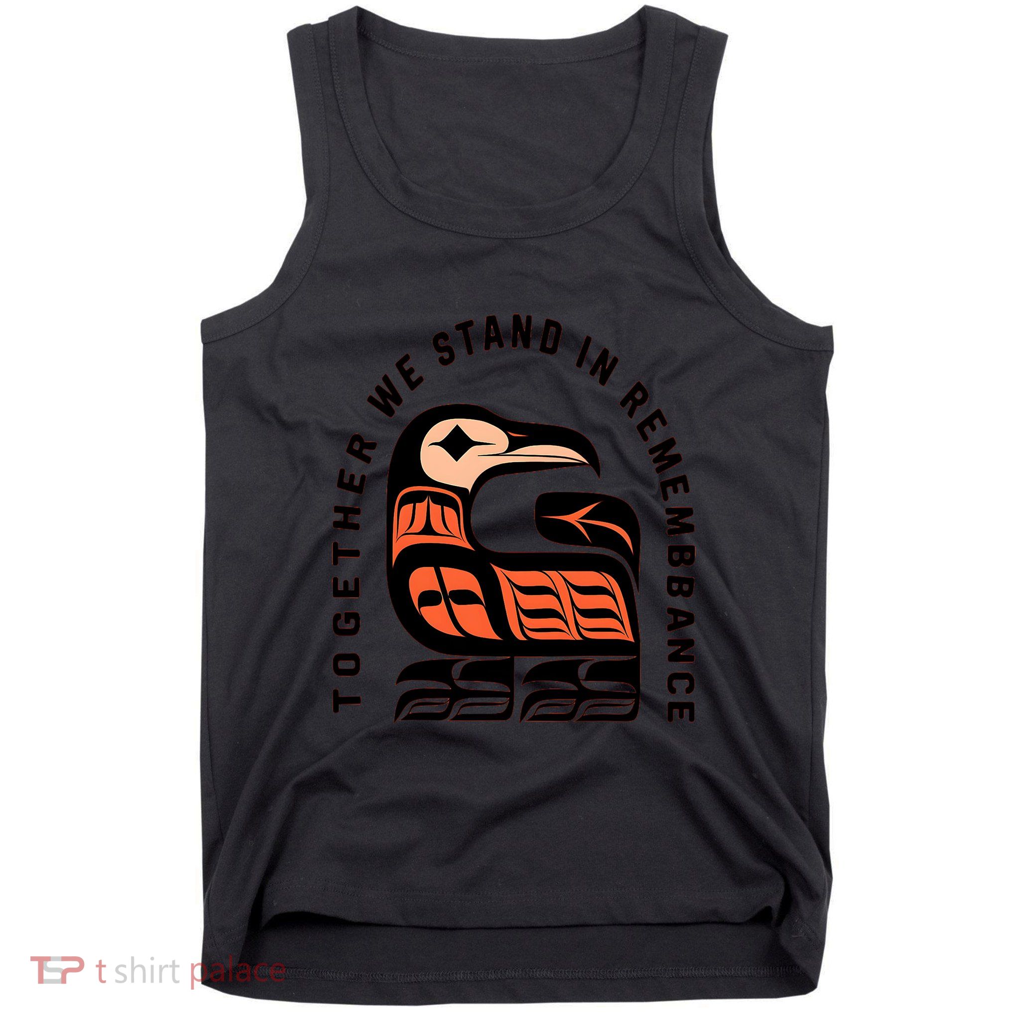 Orange Unity Day Native American Every Child Tank Top