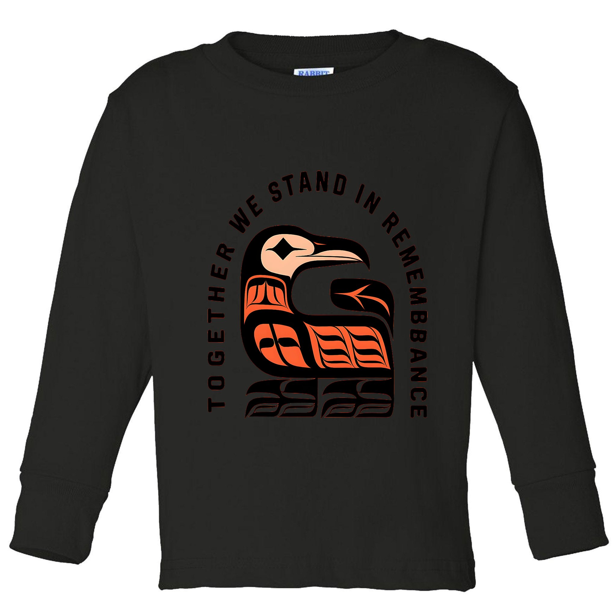 Orange Unity Day Native American Every Child Toddler Long Sleeve Shirt