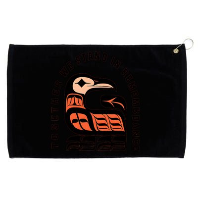 Orange Unity Day Native American Every Child Grommeted Golf Towel