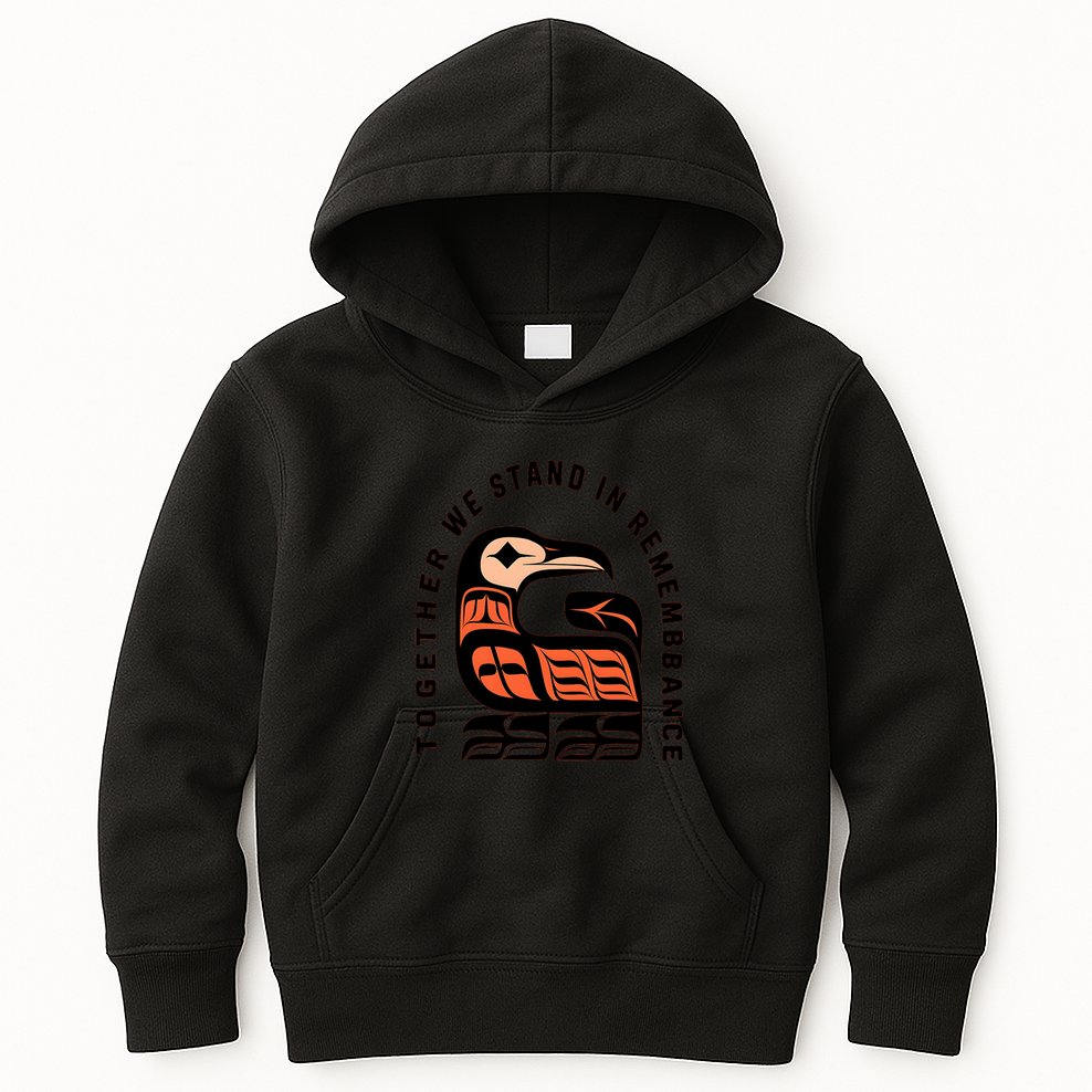 Orange Unity Day Native American Every Child Kids Hoodie