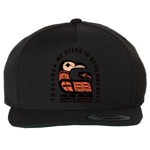 Orange Unity Day Native American Every Child Wool Snapback Cap