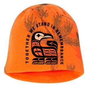 Orange Unity Day Native American Every Child Kati - Camo Knit Beanie