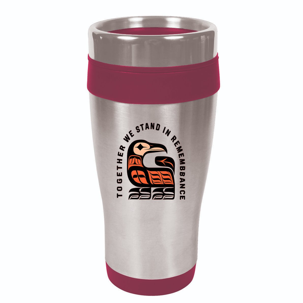 Orange Unity Day Native American Every Child 16oz Travel Tumbler