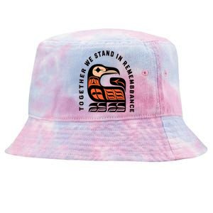 Orange Unity Day Native American Every Child Tie-Dyed Bucket Hat