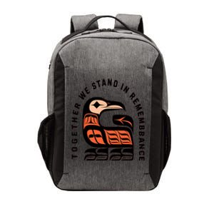 Orange Unity Day Native American Every Child Vector Backpack