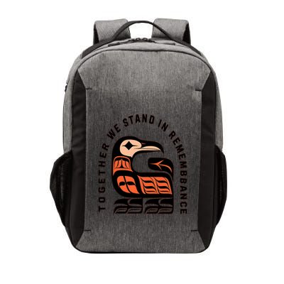 Orange Unity Day Native American Every Child Vector Backpack
