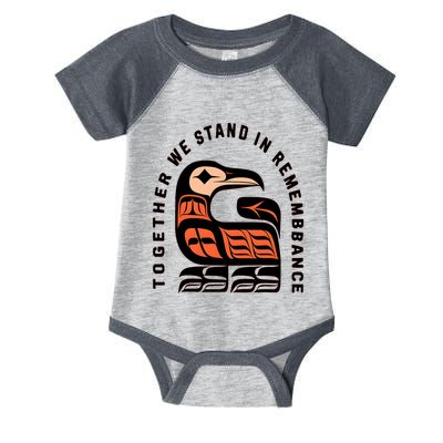 Orange Unity Day Native American Every Child Infant Baby Jersey Bodysuit