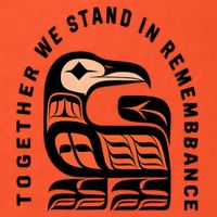 Orange Unity Day Native American Every Child V-Neck T-Shirt