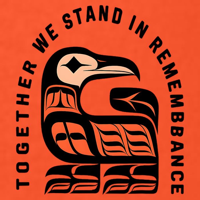 Orange Unity Day Native American Every Child V-Neck T-Shirt