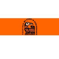 Orange Unity Day Native American Every Child Bumper Sticker