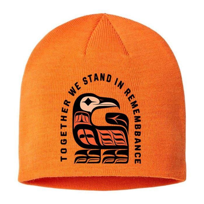 Orange Unity Day Native American Every Child Sustainable Beanie