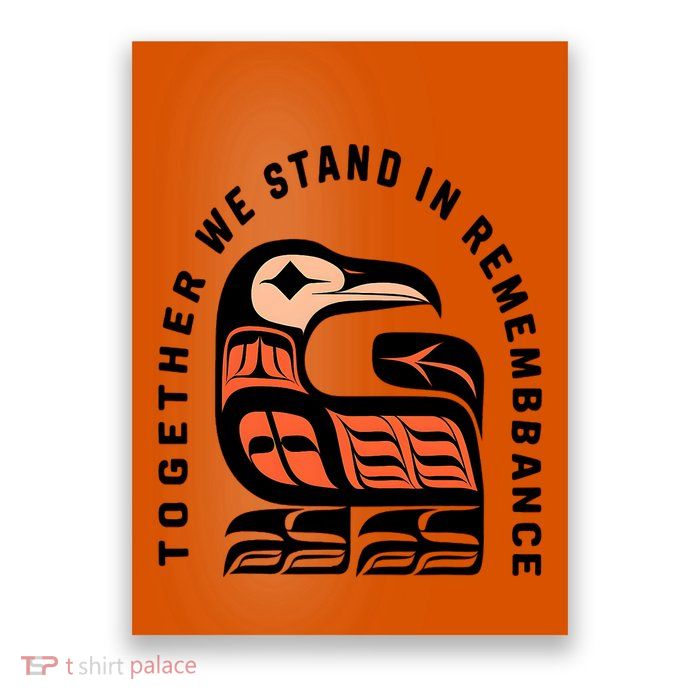 Orange Unity Day Native American Every Child Poster