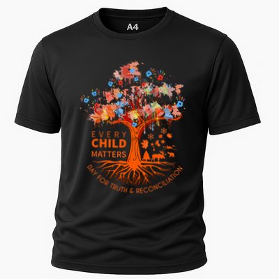 Orange Unity Day Native American Every Child Cooling Performance Crew T-Shirt