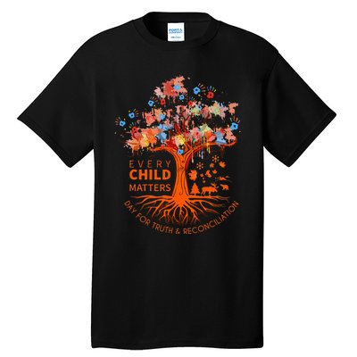 Orange Unity Day Native American Every Child Tall T-Shirt