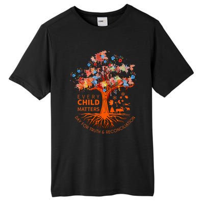 Orange Unity Day Native American Every Child Tall Fusion ChromaSoft Performance T-Shirt