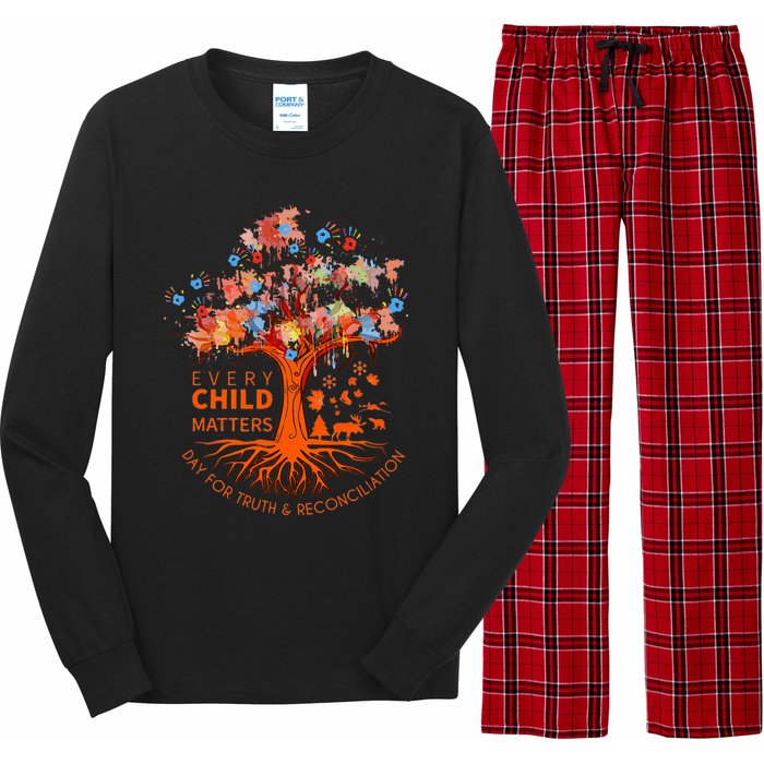 Orange Unity Day Native American Every Child Long Sleeve Pajama Set