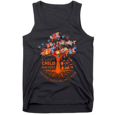 Orange Unity Day Native American Every Child Tank Top