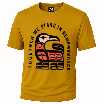 Orange Unity Day Native American Every Child Cooling Performance Crew T-Shirt