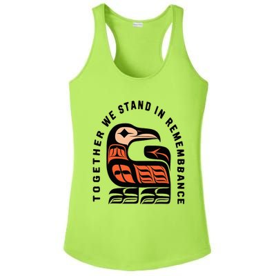 Orange Unity Day Native American Every Child Ladies PosiCharge Competitor Racerback Tank