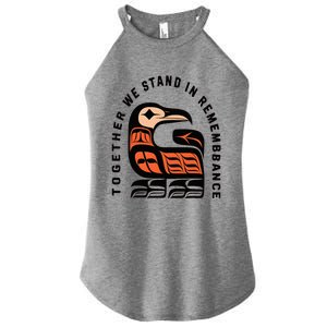 Orange Unity Day Native American Every Child Women's Perfect Tri Rocker Tank