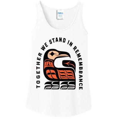 Orange Unity Day Native American Every Child Ladies Essential Tank