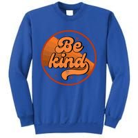 Orange Unity Day Anti Bullying Be Kind Retro Vintage Rainbow Funny Gift Sweatshirt