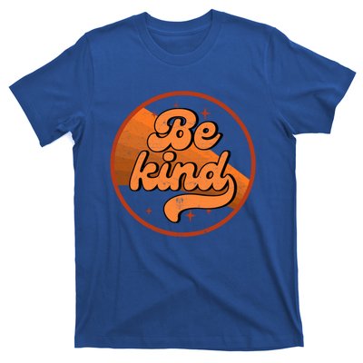 Orange Unity Day Anti Bullying Be Kind Retro Vintage Rainbow Funny Gift T-Shirt