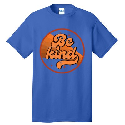 Orange Unity Day Anti Bullying Be Kind Retro Vintage Rainbow Funny Gift Tall T-Shirt