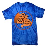 Orange Unity Day Anti Bullying Be Kind Retro Vintage Rainbow Funny Gift Tie-Dye T-Shirt