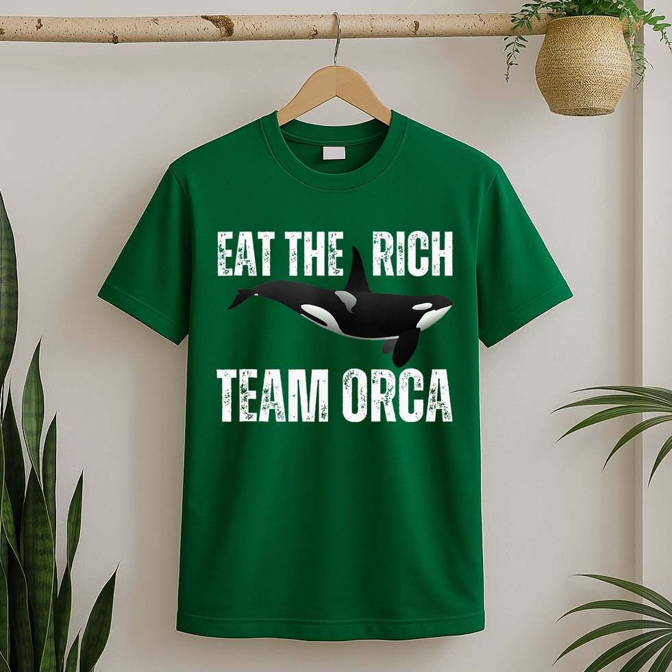 Orca Uprising Eat The Rich Team Orca T-Shirt