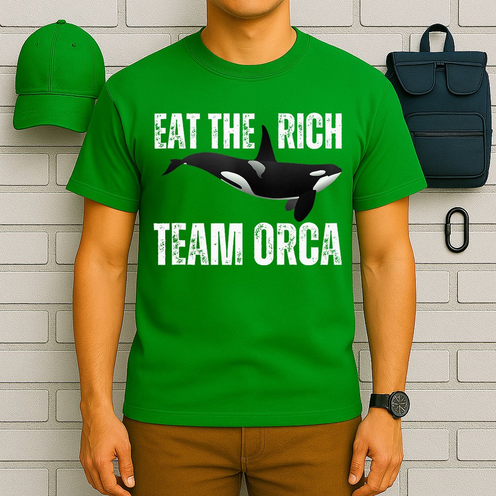 Orca Uprising Eat The Rich Team Orca T-Shirt