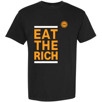 Official Uaw Eat The Rich Garment-Dyed Heavyweight T-Shirt