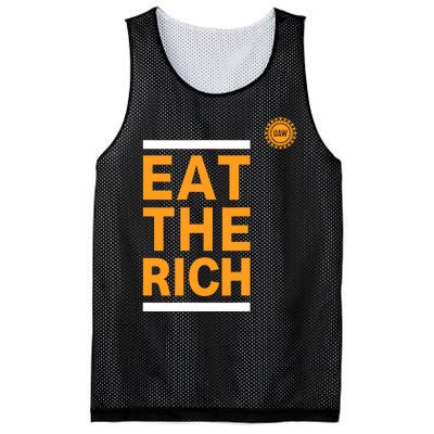 Official Uaw Eat The Rich Mesh Reversible Basketball Jersey Tank