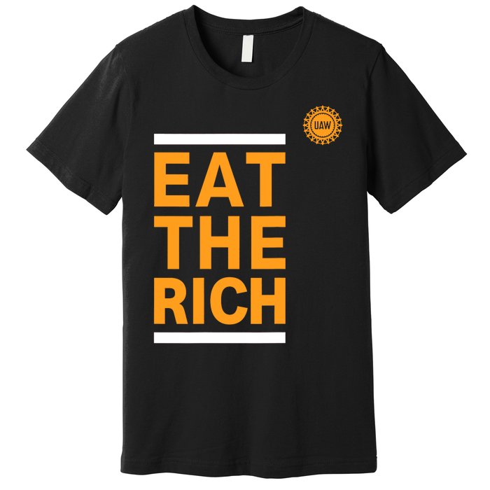 Official Uaw Eat The Rich Premium T-Shirt