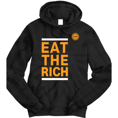 Official Uaw Eat The Rich Tie Dye Hoodie