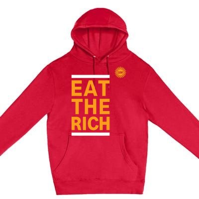 Official Uaw Eat The Rich Premium Pullover Hoodie