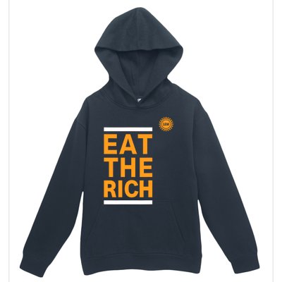 Official Uaw Eat The Rich Urban Pullover Hoodie