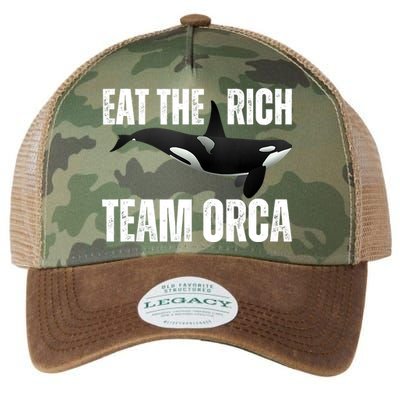 Orca Uprising Eat The Rich Team Orca Legacy Tie Dye Trucker Hat