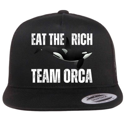 Orca Uprising Eat The Rich Team Orca Flatbill Hat