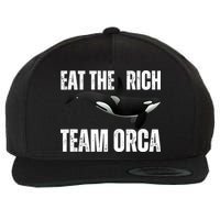Orca Uprising Eat The Rich Team Orca Wool Snapback Cap