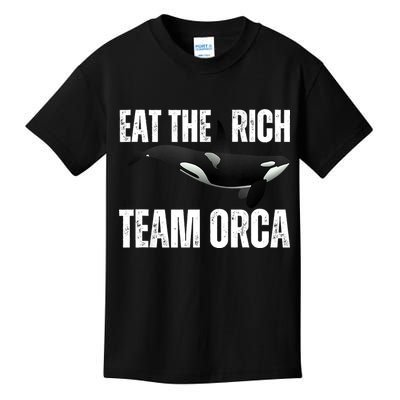 Orca Uprising Eat The Rich Team Orca Kids T-Shirt