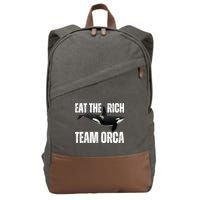 Orca Uprising Eat The Rich Team Orca Cotton Canvas Backpack